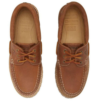 Chatham Sperrin Women's Boat Shoes Tan image 4