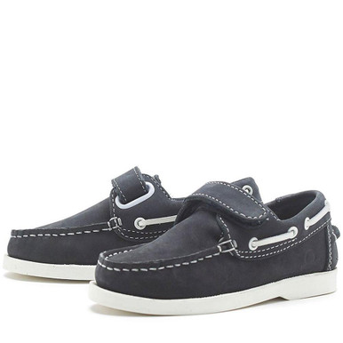 Chatham Oliver Kids Velcro Nubuck Deck Shoes image 10