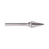 SM-6 5/8" X 1" Cone Pointed End Carbide Burr 1/4" Shank