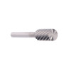 SB-9 1" X 1" Cylindrical End Cut Carbide Burr 1/4 Shank
