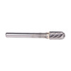 SC1 1/4" X 5/8" Cylindrical Radius End Carbide Burr 1/4 Shank