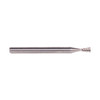 SN81 3/16" X 1/4" Inverted Cone Carbide Burr 3/16" Shank