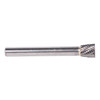 SN-7 3/4" X 5/8" Inverted Cone Carbide Burr 1/4" Shank