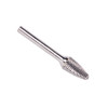 SF7 3/4 X 1 Tree Radius End Carbide Burr 1/4 Shank