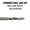 1/2"-13 HSS Combined Drill Bit & Tap (Drap)