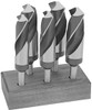 9/16-1 5 Piece HSS Reduced Shank Drill Bit Set, 1/2 Shank, Drill America