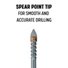 1/8" Carbide Tipped Glass & Tile Drill Bit