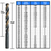 #40 HSS Black & Gold KFD Split Point Jobber Length Drill Bit, Killer Force Drill Bit