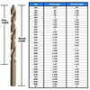 9/32" Cobalt Jobber Length Drill Bit, Qualtech