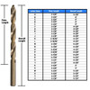 "U" Cobalt Jobber Length Drill Bit, Qualtech