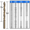 #66 Cobalt Jobber Length Drill Bit, Qualtech (Pack of 12)