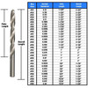 #58 HSS Polished Jobber Length Drill Bit, Drill America