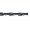 6.10mm HSS Black Oxide Jobber Length Drill Bit  - 118° Point, Round Shank, Qualtech