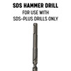 5/16" x 6" SDS-Plus Hammer Bit Drill Bit