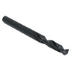39/64 Reduced Shank HSS Drill Bit (1/2 Shank) - Black Oxide Silver & Deming Drill Bit for Steel, Iron & Metal