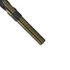 45/64" Reduced Shank HSS Black & Gold KFD Drill Bit, 1/2" Shank, 3-Flat Shank