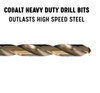 "L" Cobalt Heavy Duty Split Point Stub Drill Bit