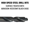 #21 HSS Left Hand Split Point Stub Drill Bit