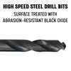 #40 HSS Left Hand Split Point Stub Drill Bit