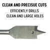 1/2" x 6" Spade/Paddle Drill Bit for Wood