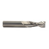 3/16" Carbide 2 Flute Uncoated (Bright) 5/8" Flute Length 2" Overall Length 3/16" Shank Single End Square End Mill, Drill America