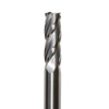 5/8" Carbide 4 Flute Uncoated (Bright) 3" Flute Length 6" Overall Length 5/8" Shank Single End Square End Mill, Drill America