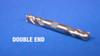 11/16" X 3/4" HSS 4 Flute Double End, End Mill, Drill America