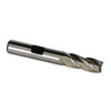 1-1/8 X 7/8 HSS 4 Flute Single End End Mill, Qualtech