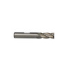 15/32" X 3/8" HSS 4 Flute Single End End Mill, Qualtech