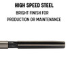 1-7/16" HSS Straight Flute Hand Reamer