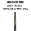 #1 HSS Spiral Flute Taper Pin Reamer
