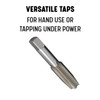#4-40 UNC Carbon Steel Taper Tap