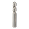 1/8" Carbide 4 Flute Uncoated (Bright) 3/4" Flute Length 2-1/4" Overall Length 1/8" Shank Single End Square End Mill, Drill America