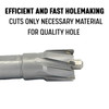 1/2" X 1-3/8" Carbide Tipped Annular Cutter, with Pilot Pin