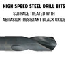1/2" Carbon Steel NPT Tap and 23/32" HSS Drill Bit Kit, Qualtech