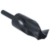 2-1/2 Reduced Shank HSS Drill Bit (3/4 Shank) - Black Oxide Drill Bit for Steel, Iron & Metal