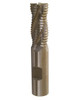 7/16 Carbide 1 Flute Length 2-3/4 Overall Length Uncoated (Bright) Roughing End Mill, Drill America