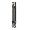 1/8 Carbide 4 Flute 3/8 Flute Length 3-1/16 Overall Length Uncoated (Bright) Double End Square End Mill, Drill America