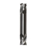 7/32 Carbide 4 Flute 9/16 Flute Length 3-1/2 Overall Length Uncoated (Bright) Double End Square End Mill, Drill America