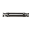 11/32" Carbide 4 Flute 3/4" Flute Length 3-1/2" Overall Length Uncoated (Bright) Double End Square End Mill, Drill America