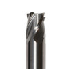 11/32" Carbide 4 Flute 3/4" Flute Length 3-1/2" Overall Length Uncoated (Bright) Double End Square End Mill, Drill America