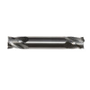 7/32" Carbide 4 Flute 9/16" Flute Length 3-1/2" Overall Length TIN Double End Square End Mill, Drill America