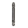 1/2 Carbide 4 Flute 1 Flute Length 4 Overall Length Uncoated (Bright) Double End Ball End Mill, Drill America