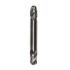 1/8 Carbide 4 Flute 3/8 Flute Length 3-1/16 Overall Length TIN Double End Ball End Mill, Drill America