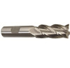 3/4" Carbide 4 Flute 1-1/2" Flute Length 4" Overall Length Uncoated (Bright) Single End Straight Flute End Mill, Drill America