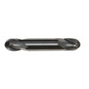 7/64" Carbide 2 Flute 3/16" Flute Length 1-1/2" Overall Length TIN Double End Stub Ball End Mill, Drill America
