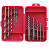 #1-6 Carbon Steel Screw Extractor Set With Left Hand Drills