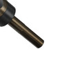 35/64" Reduced Shank HSS Black & Gold Contractor Drill Bit, 1/2" Shank, 3-Flat Shank