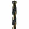 5/64" HSS Black & Gold Split Point Stub Drill Bit, Contractor Grade