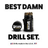 THE BEST DAMN DRILL SET (29 Piece Set, Drills Made in U.S.A.)